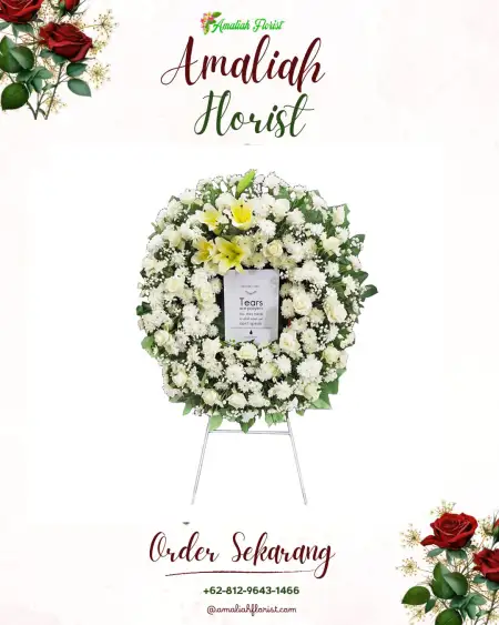 Krans Bunga Duka Kejadian